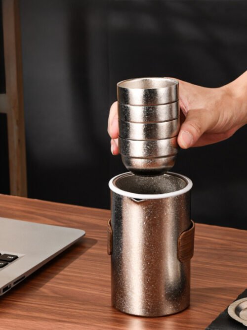 Skytrail · Titanium Travel Tea Set (2)
