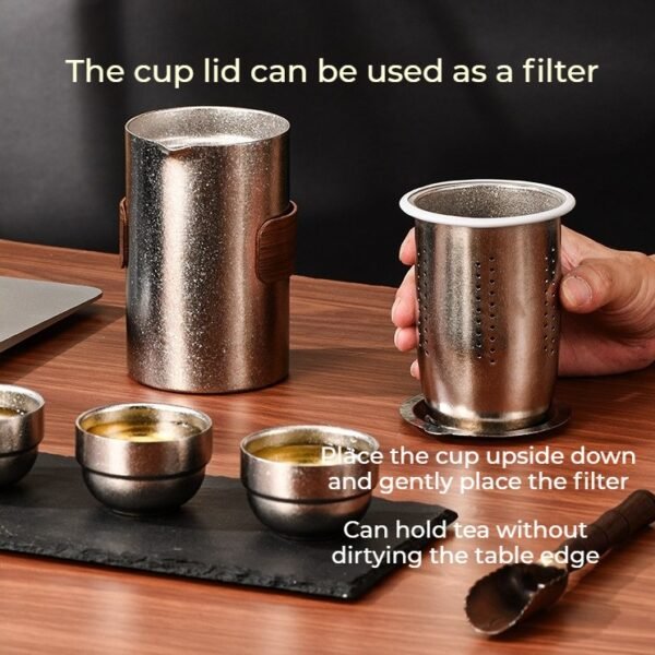 Skytrail·TitaniumTravelTeaSet14