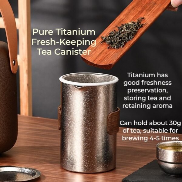 Skytrail·TitaniumTravelTeaSet18