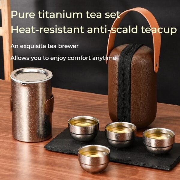 Skytrail·TitaniumTravelTeaSet8