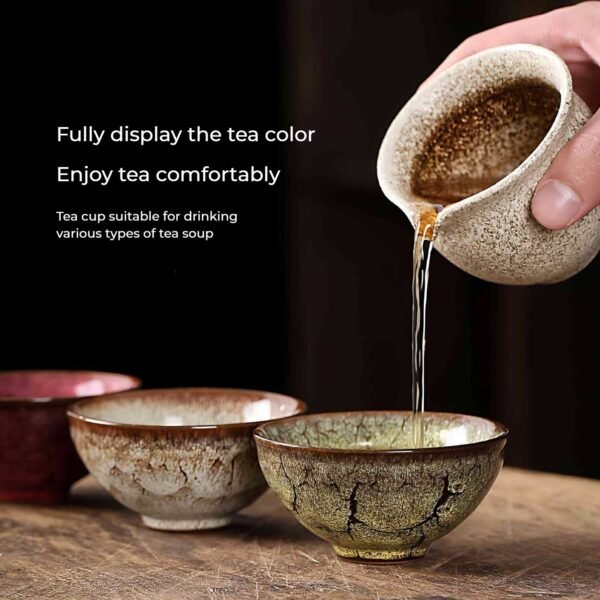 ElementalHarmony·Kiln-TransmutedTeaCupSet14