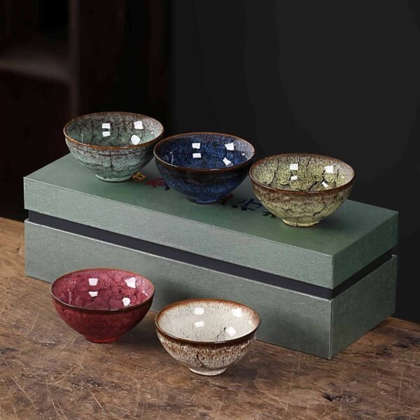 ElementalHarmony·Kiln-TransmutedTeaCupSet20